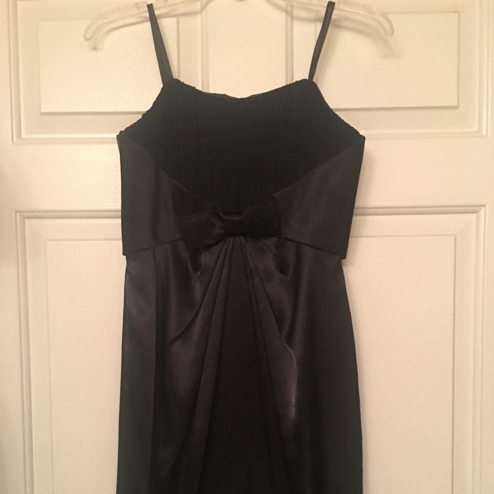 Black cocktail dress